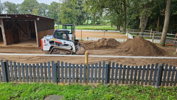 2-Schicht Aufbau Paddockfläche