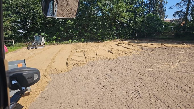 Tretschicht auffüllen