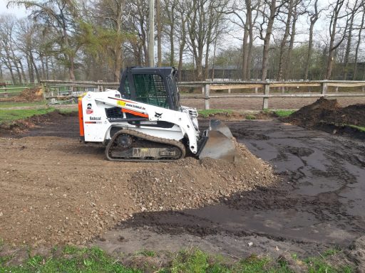 Unterbau einer zukünftigen Führanlage